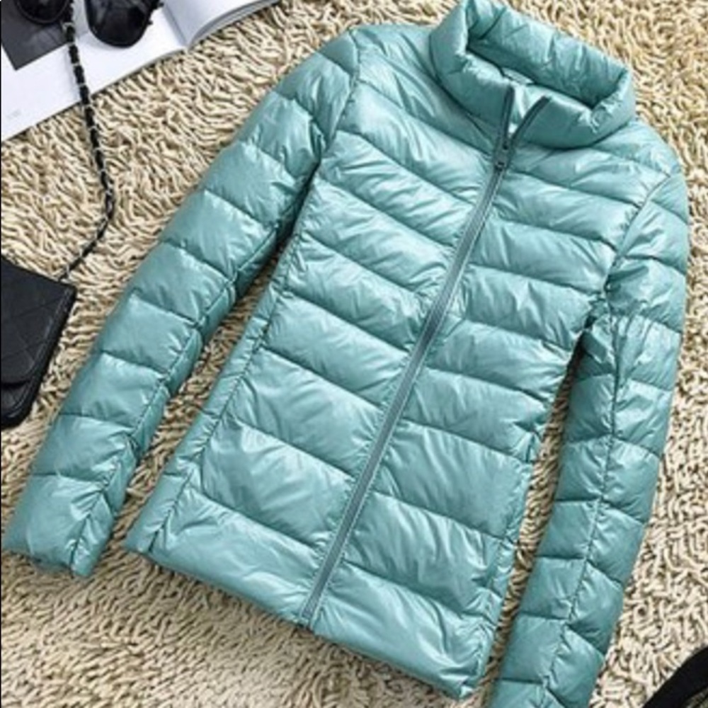 Ultralight duck down puffer jacket